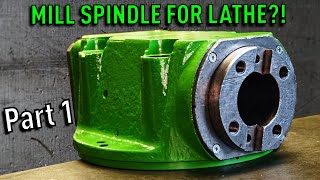 Spindle Restoration and CNC Conversion  DIY CNC Metal Lathe Build 1 [upl. by Nigem106]