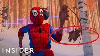 How SpiderMan Into The SpiderVerse Was Animated  Movies Insider [upl. by Gonick]