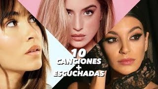 TOP 10 CANCIONES MAS ESCUCHADAS EN SPOTIFY DE TRIUNFITAS MAYO 2021 [upl. by Lantha]