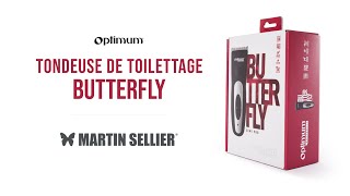 Tondeuse de toilettage pour chien OPTIMUM BUTTERFLY [upl. by Einner]