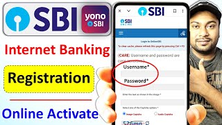 SBI Net Banking Online Registration  How To Activate SBI Net Banking  SBI Net Banking Activate [upl. by Ynahpit552]