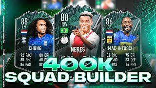 INSANE 400K SQUAD BUILDER WITH CRAZY FOUNDATION PLAYERS  FIFA 22 ULTIMATE TEAM [upl. by Thurmann]