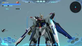 Strike Freedom Gundam  Every Unique Action EX and Option  Gundam Breaker 4 Network Test [upl. by Baptlsta]