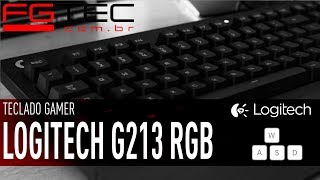 Teclado Logitech G213 Prodigy PTBR [upl. by Nich]