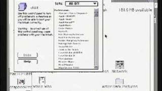 gp2x  Apple Macintosh MacOS 753 via b2x basilisk2 v200603 [upl. by Meneau861]