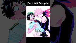 Deku n Bakugou😂❤️anime mha bnha myheroacademia deku bakugou bakudeku fyp memes shorts [upl. by Felise]