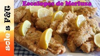 Escalopes de Merluza UNA DELICIA [upl. by Ennahoj]