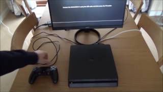 How to BOOT your PS4 Slim into SAFE MODE [upl. by Negriv36]