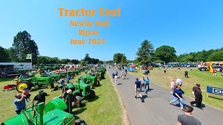 Tractor Fest at Newby Hall Ripon June 2023 [upl. by Atinahs]