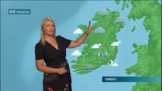 Latest RTE Weather forecast from Helen Curran [upl. by Iniffit297]