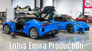 Lotus Emira Production in UK [upl. by Eidoj]