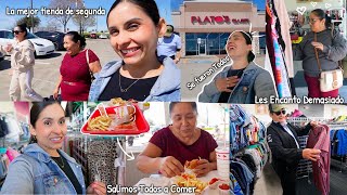 Lleve a mis Papas a la Mejor Tienda de Segunda😍LES ENCANTO‼️ Ya se Fueron Todos😭♡IsabelVlogs♡ [upl. by Ahsinoj]