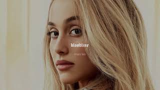 ariana grande  bloodline slowed  reverb [upl. by Ateerys]