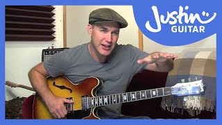 How to Tune Your Guitar Using Harmonics  Guitar Lesson ES012 [upl. by Ruberta]