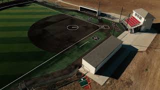 Ravens Field Flyover  Benedictine College Softball [upl. by Siesser448]