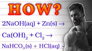 Acids Bases Salts “REACTIONS TRICKS”🔥 Class 10 Find products of reactions easily😱 [upl. by Nimajeb]