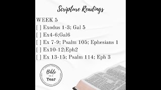 Bible in a Year Week 5 [upl. by Mcclenaghan599]