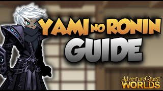 AQW Yami No Ronin Deep Dive [upl. by Kcirddes]