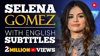 ENGLISH SPEECH  SELENA GOMEZ Trust Yourself English Subtitles [upl. by Georgiana821]