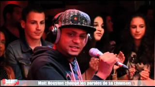 Matt Houston change les paroles de sa chanson  CCauet sur NRJ [upl. by Anekahs]