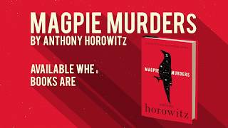 Anthony Horowitz discusses his new novel MAGPIE MURDERS [upl. by Analah]