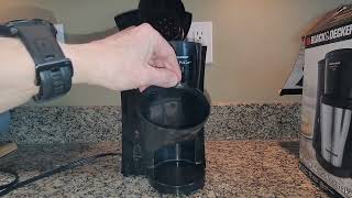 Black And Decker Brew And Go Coffee Maker  I use this everyday [upl. by Parry232]