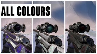 REAVER OPERATOR SKIN SHOWCASE ALL COLOURS  VALORANT REAVER SKINS [upl. by Phalan868]