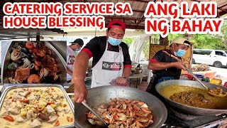 CATERING SERVICE SA BAYAMBANG PANGASINAN  HOUSE BLESSING SA DREAM HOUSE NG MAG ASAWA [upl. by Gilly]