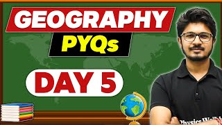 Geography PYQs For NDA  Day 5  Previous Year Questions  NDA Geography [upl. by Nerha]