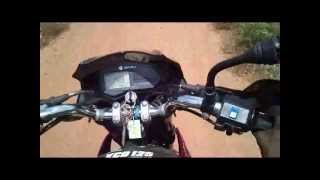 Bajaj XCD125 Top speed [upl. by Molli480]