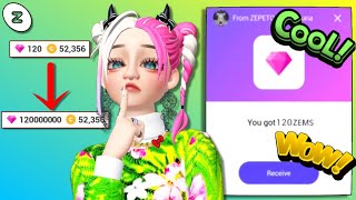 How to get FREE ZEMs DAILY in Zepeto in 2 Easy WayZepeto Tutorial 2024 [upl. by Anirod756]