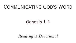 quotReading amp Devotional of Genesis 14quot [upl. by Acira697]