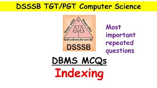 Indexing in DBMS  DBMS MCQs  NETJRFGATEISROPGTHTET [upl. by Kciregor]