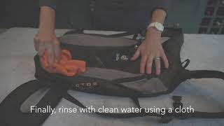 How to clean and waterproof your backpack with Nikwax [upl. by Nihs]