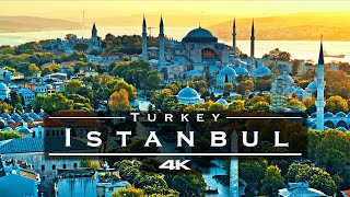 Istanbul Turkey ğŸ‡¹ğŸ‡·  by drone 4K [upl. by Atilahs798]