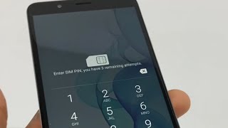 How to unlock SIM card Locked by pin code [upl. by Anrim167]