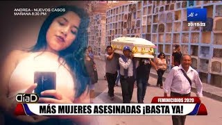 Mujeres asesinadas Pandemia machista en Perú [upl. by Nekciv]