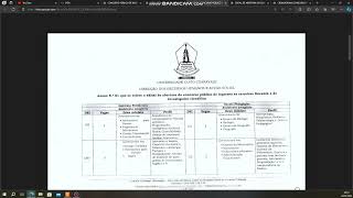 ABERTURA DO CONCURSO PÚBLICO DE INGRESSO online  Licenciatura Mestrado [upl. by Lavery201]