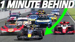 Can An F1 Car Pass These Cars Starting 1 MINUTE BEHIND [upl. by Wawro817]