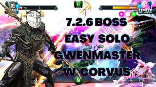 6R3 Corvus Glaive vs GweenMaster  Act 726 Easy way to complete [upl. by Danita]