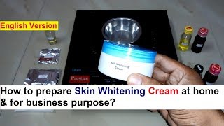 Skin Whitening Cream Making 100 Real Formula [upl. by Dmitri]