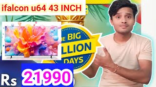 Ifalcon 64 u 43 inch 4k tv Review  Pratap Technical [upl. by Krasnoff]