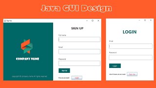 JAVA  How To Design Login And Register Form In Java Netbeans [upl. by Sherm347]