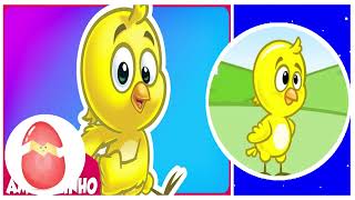 Little Yellow Chickadee  Lottie Dottie Chicken  Kids songs and nursery rhymes ACAPELLA [upl. by Hartwell]