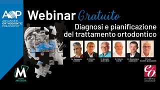 Webinar quotDiagnosi e Pianificazione del Trattamento Ortodonticoquot – Dr A Carboni e gruppo AOP [upl. by Mellen]