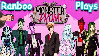 Ranboo Plays Monster Prom Dating Simulator Ft Billzo [upl. by Neenwahs162]