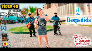 La Despedida ✿ ELENICA Y ORQUESTA Video 4k Voz Elenica Mendoza  Playa de Pimentel [upl. by Dierolf830]