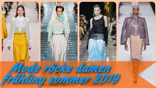 Mode röcke damen frühling sommer 2019 [upl. by Eciryt]