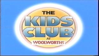 Start and End of The Kids Club At Woolworths Dottys Christmas Stories UK VHS 1989 [upl. by Eedebez]