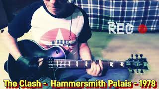 The Clash  White Man In Hammersmith Palais  1978  Rhythm Guitar Cover [upl. by Fortunio]